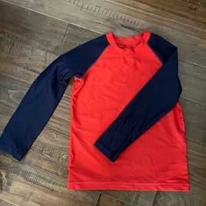 Kids Long Sleeve Primary Rashguard Patriotic